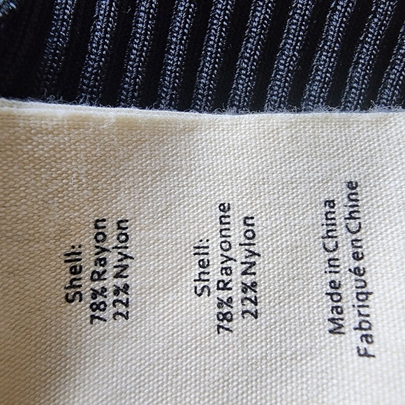 L'Agence Isabella Fitted Button-down 3/4 Sleeve Cardigan Black Ribbed Sweater -L - Picture 8 of 9